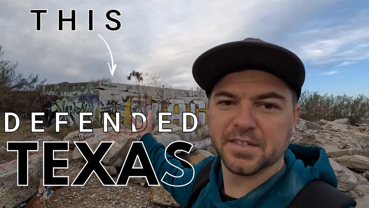 В этом техасском заливе повсюду была артиллерия.