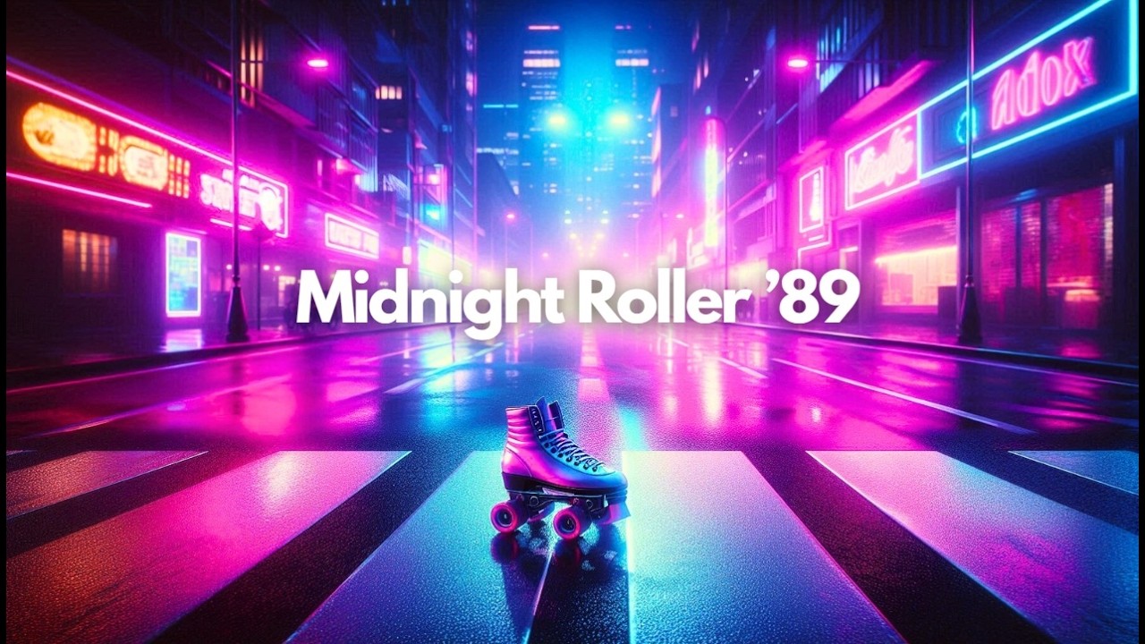Midnight Roller ’89 | Pure 80s Neon Disco Instrumental • Sunrise 85 FM (Official Audio)