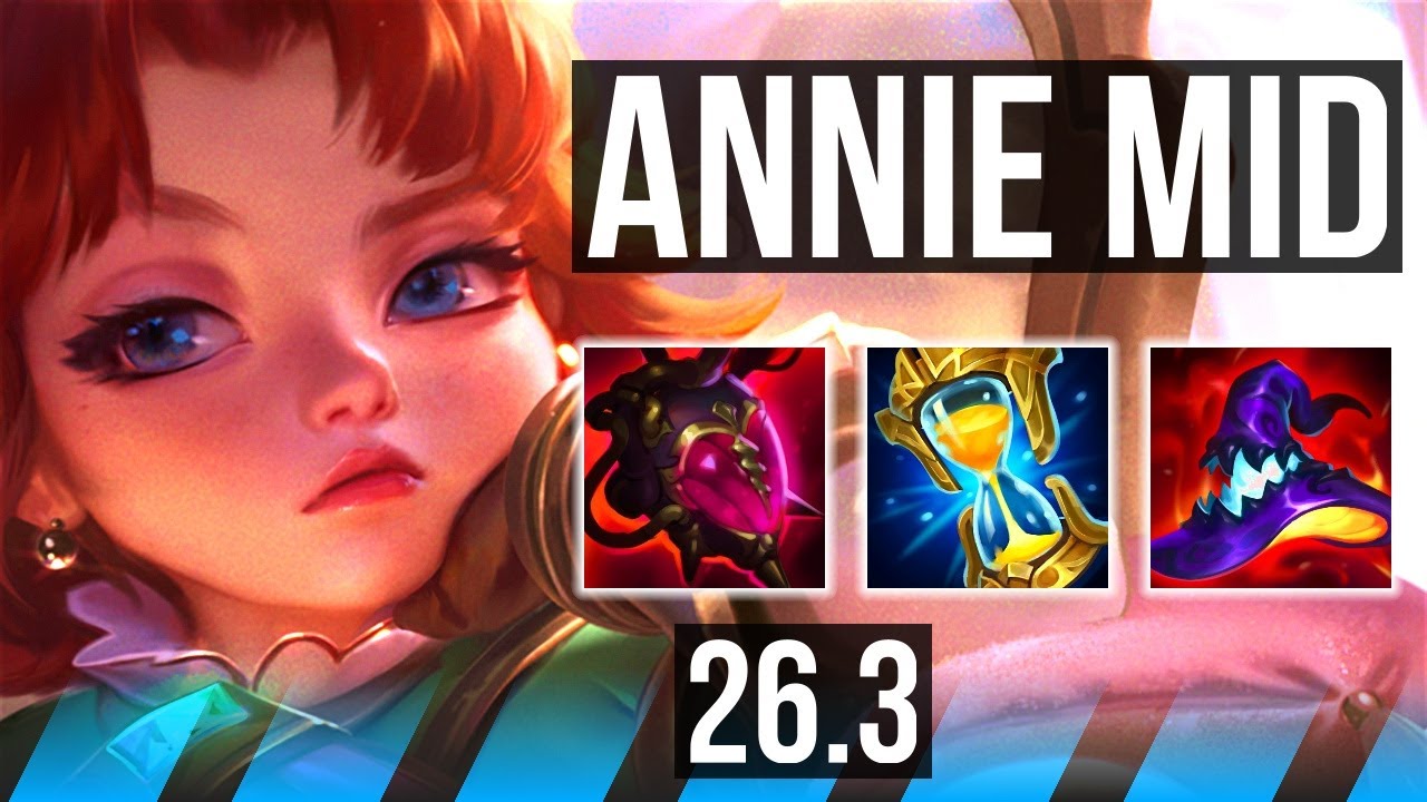ANNIE vs FIZZ (MID) | BR Grandmaster | 26.3