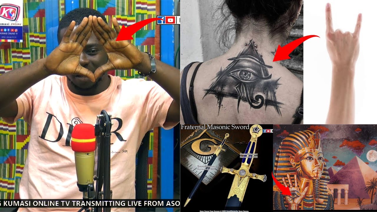 Nimdie Ahinta: Ex-Occult Grand Master Nana Wusu Explains, Eye Of Horus, Occult Hand Signs