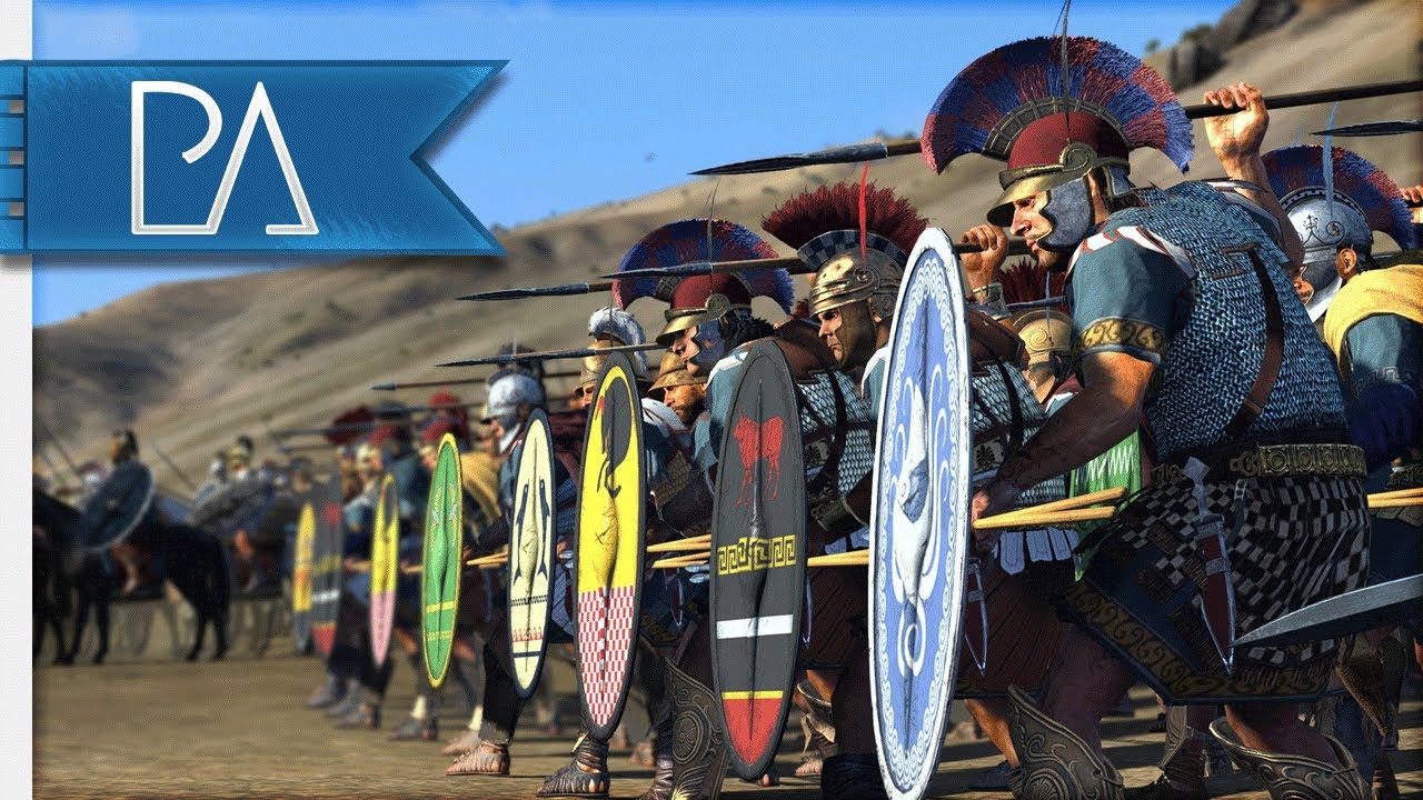 STRONG Empires FIGHT To The BITTER End! - 4v4 Siege - Total War: Rome 2