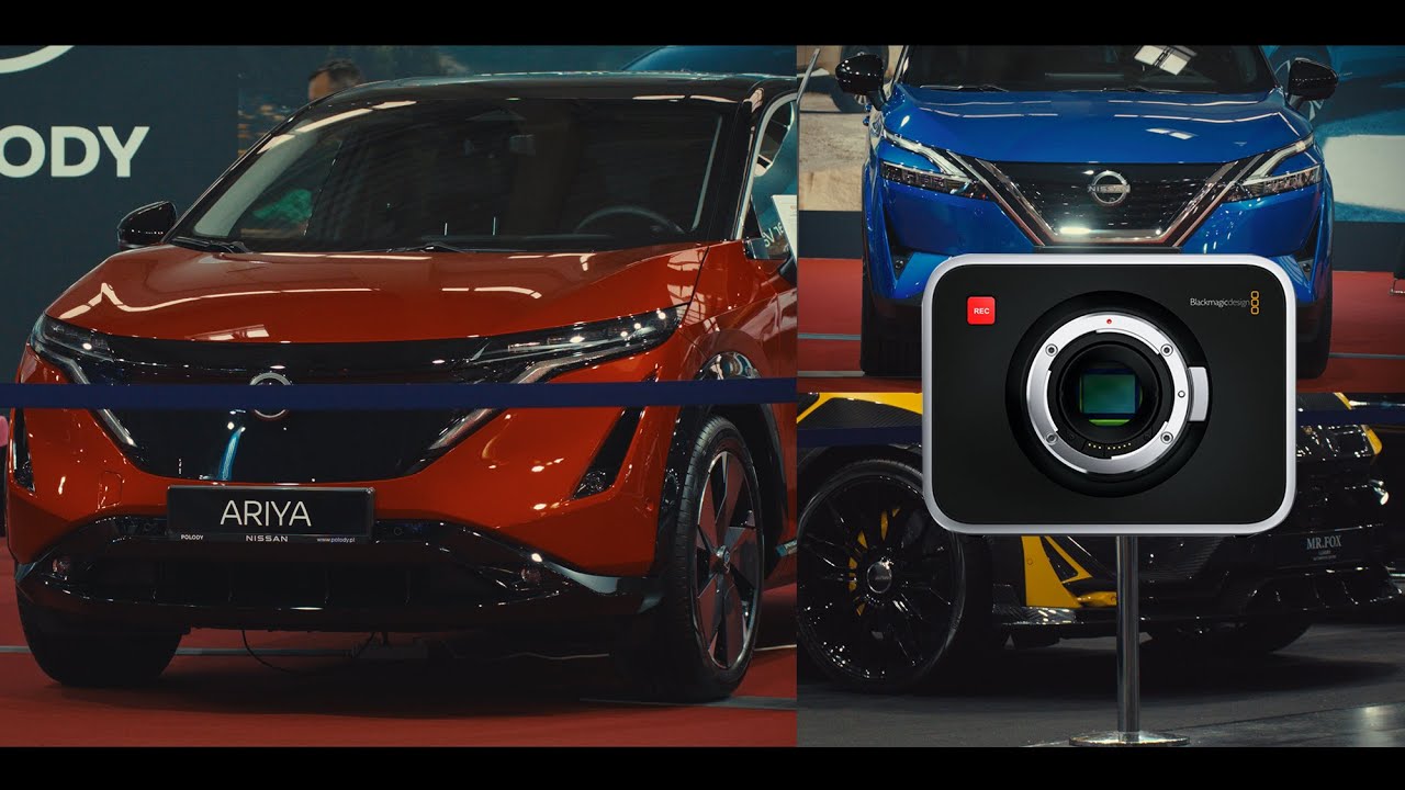 BMCC 2.5k MotorShow 2023 Modern Look. Dehancer.