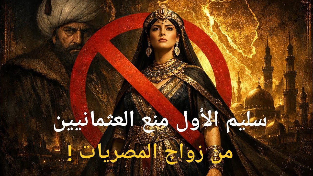 لماذا منع السلطان سليم الأول العثمانيين من زواج نساء مصر 🤚📜❌