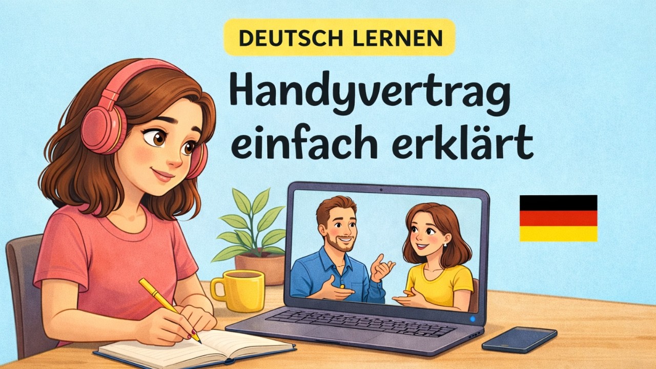 Langsames Deutsch | Vertrag & SIM-Karte verstehen