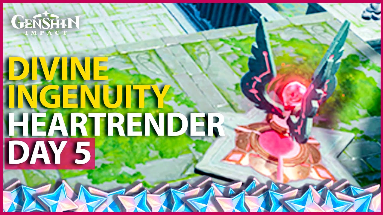 Day 5 Divine Ingenuity Collector's Chapter Event Guide Imaginarium Heartrender Genshin Impact 3.7