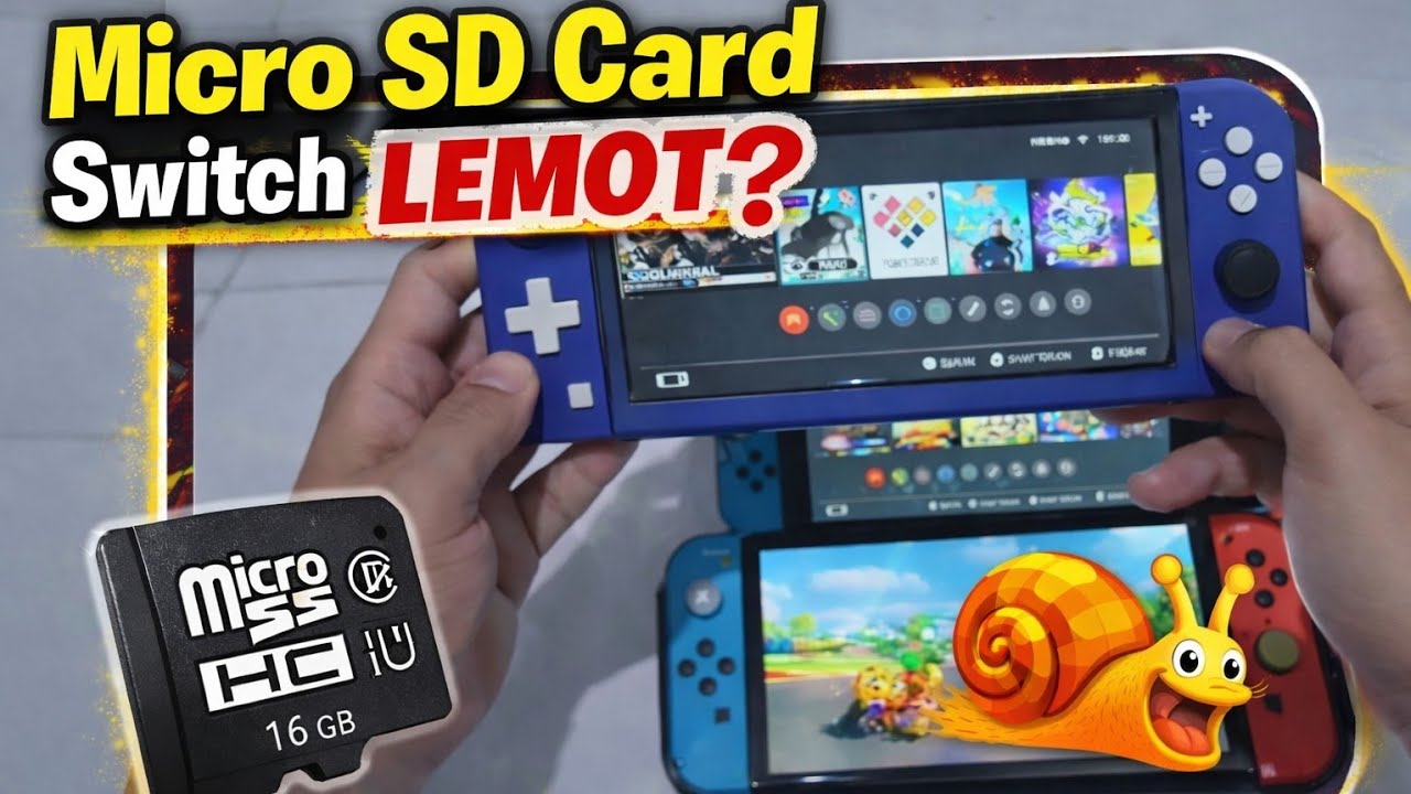 MICRO SD CARD SWITCH CFW LEMOT?!