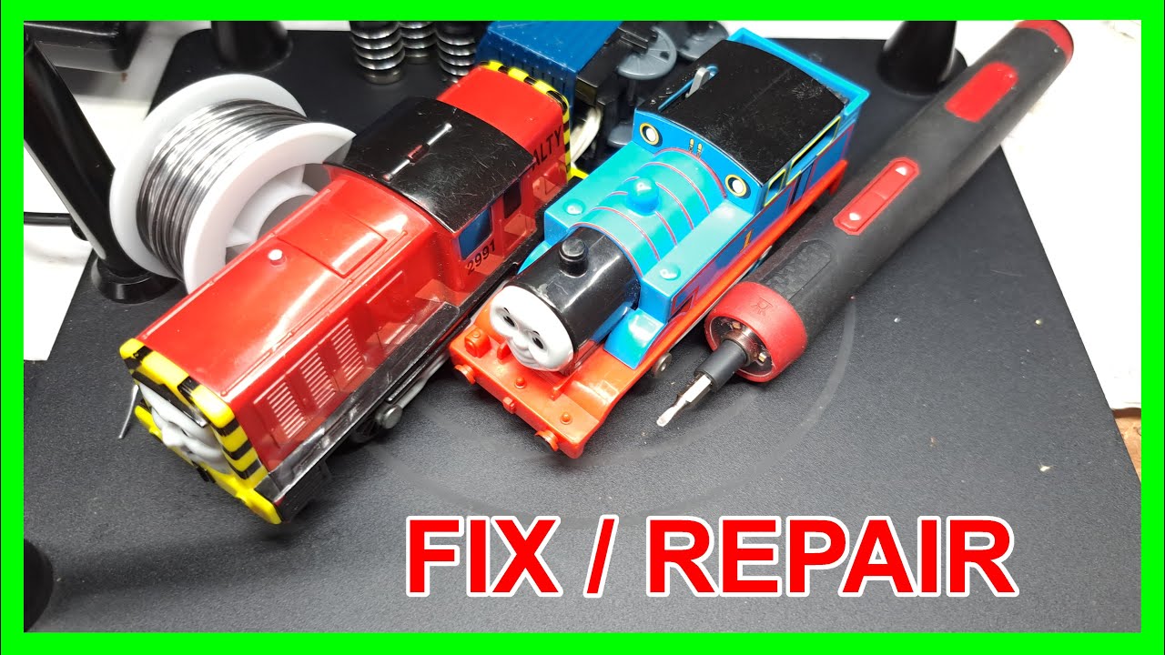 Fix Repair Thomas Trackmaster and Talking Salty Train
