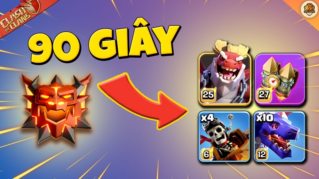 Get 3 Stars in 90 Seconds 😱 Climb to Legendary Rank Easily! Clash of Clans | Akari Gaming
