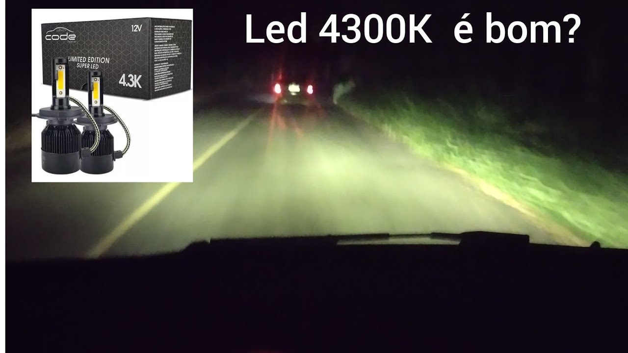 led CODE 4300k Clareia Bem ?