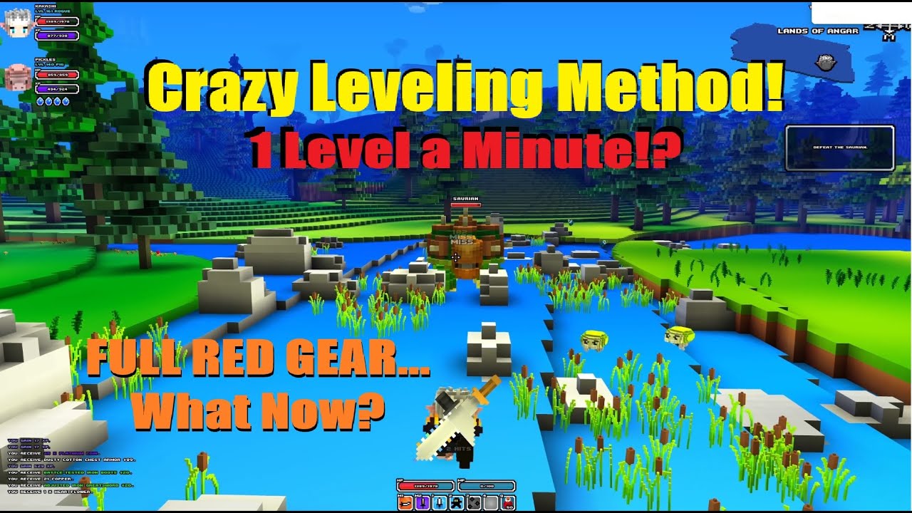 Cube World Alpha &ndash; Rogue Ep. 35: Speed Leveling Like Crazy + Future Plans!