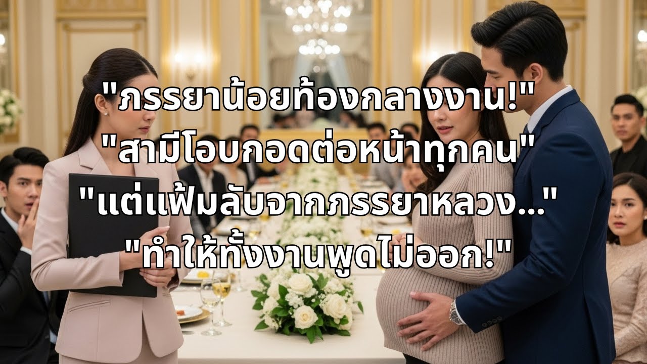 เขาประกาศว่าเมียน้อยกำลังท้องกลางงานหรู… แต่แผนของภรรยาหลวงทำให้ทุกคนอึ้ง! | Strange Love