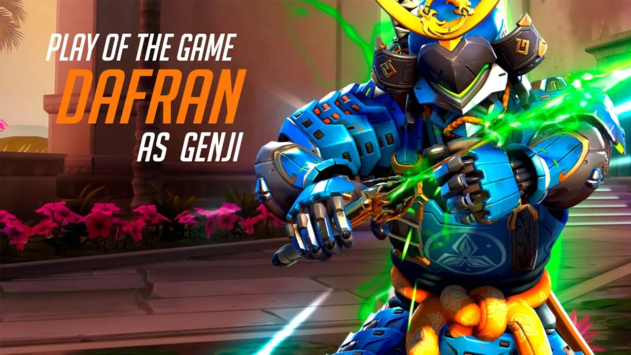 Dafran Shows Genji Carry Potential! POTG! [Overwatch 2 Season 2 Top 500]