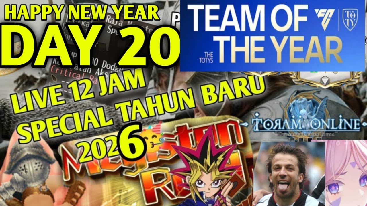 TAHUNBARUTHON DAY 20 LIVE SPECIAL NONSTOP MENEMANI TAHUN BARU 2026 RESTREAM Part 38 #shorts