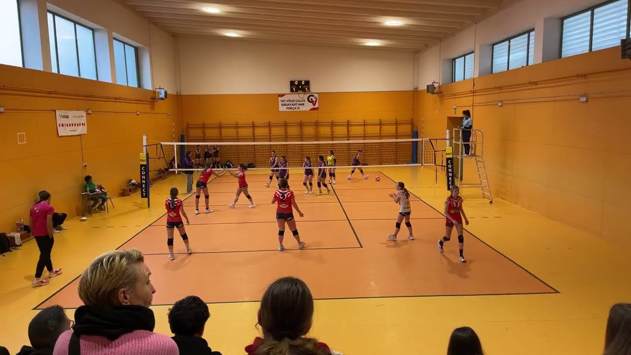 Vic Volei Callis A vs Magic Volei Viladecans Groc (20.12.2025) 3-0