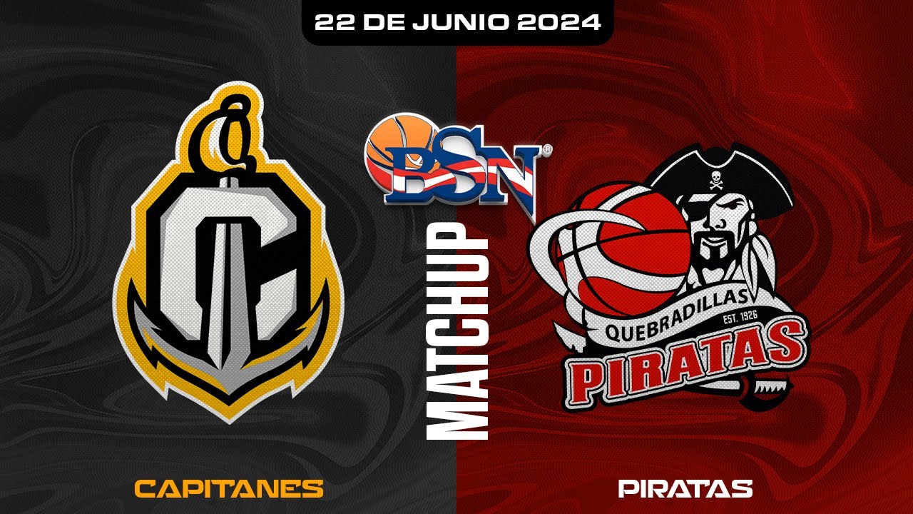 Capitanes de Arecibo vs. Piratas de Quebradillas - BSN2024