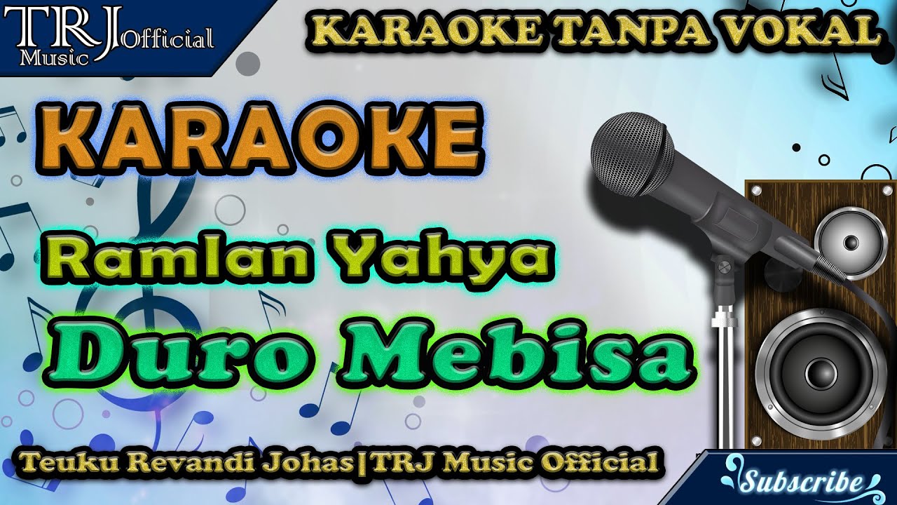 Karaoke Ramlan Yahya - Duroe Meubisa New Music Version 2020 | Karaoke Aceh Terbaru