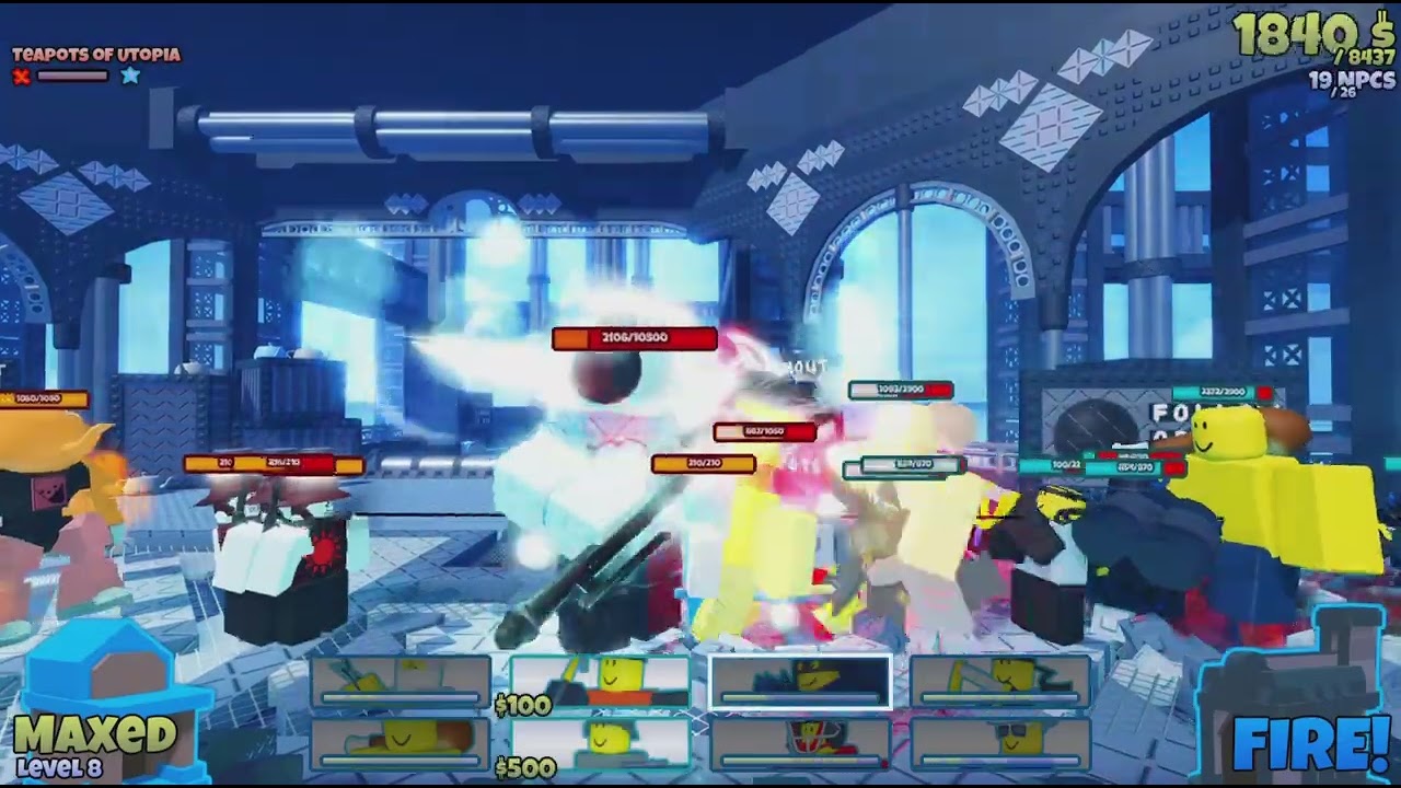 Beating Cesus! (TEAPOTS OF UTOPIA) THE BATTLE BRICKS