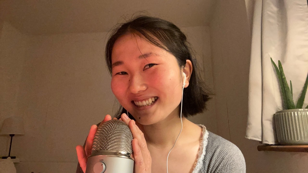 you’re in an in-between space too | ASMR gentle reflections & mic triggers (lights dim near the end)