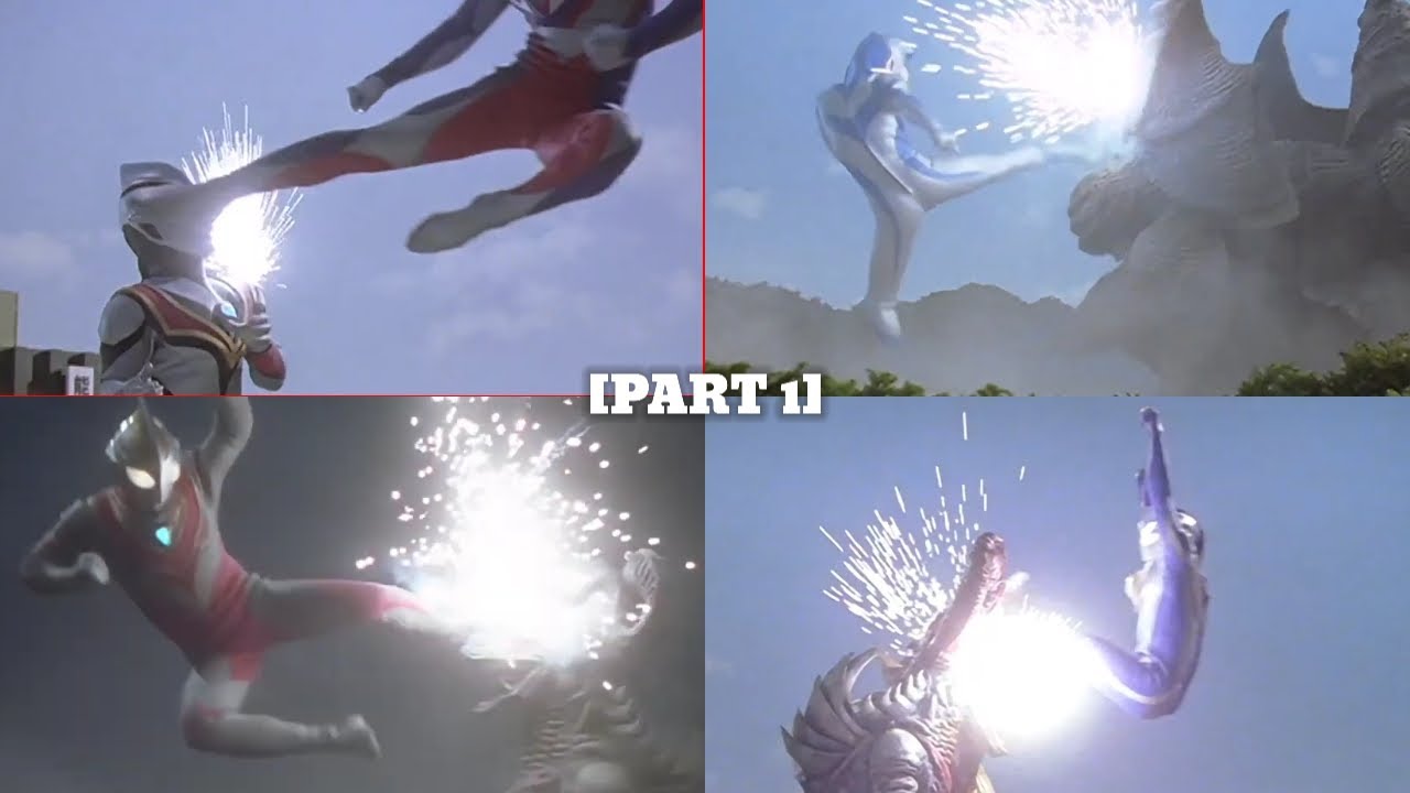 EVERY ULTRAMAN ULTRA KICK PART 1