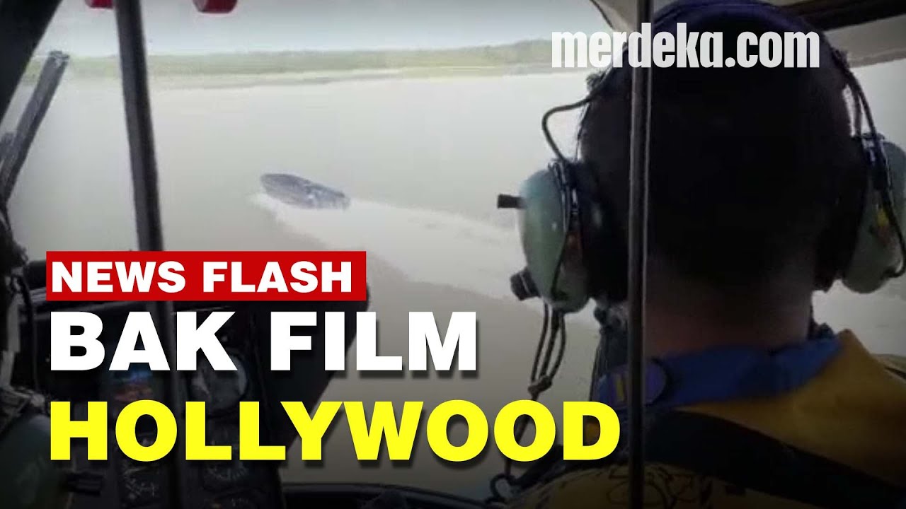 Aksi Kejar-kejaran Polisi  Buru 'Kapal Hantu' Di Hutan Mangrove