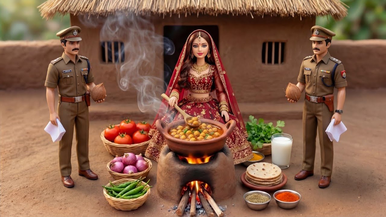 Traditional Indian Breakfast Delight | Channy & Sweat Lassi | Cooking ASMR