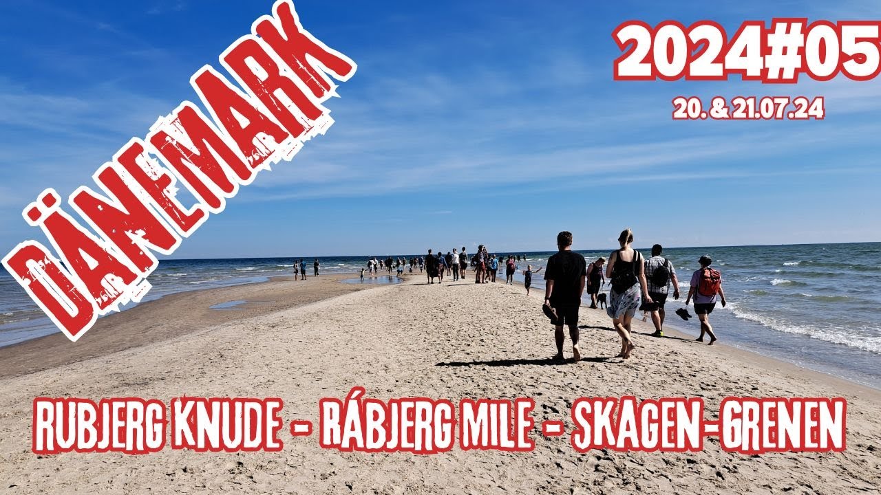 Dänemark 2024#05   Rubjerg Knude   Hirtshals Fyr   Rabjerg Mile   Skagen Grenen