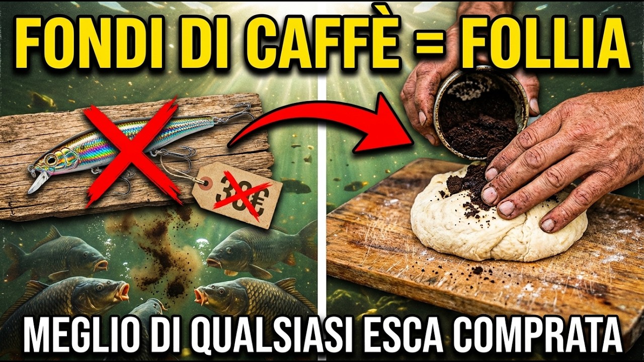 Metti questo nella tua esca e i pesci arriveranno da lontano: Il segreto che i pro nascondono!