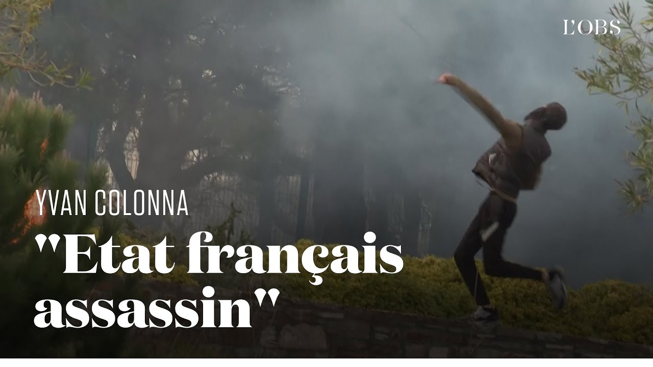 Echauffourées devant une caserne de Furiani pour réparer "l'offense" des CRS à Yvan Colonna