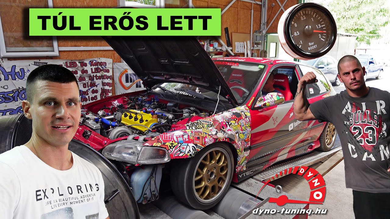 Fejlesztettünk a HONDÁN - Megvan a 400hp? 🔧⚙️