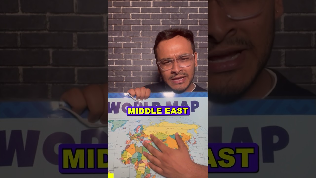 Why is it called Middle East? #geography #middleeast #currentaffairs #information