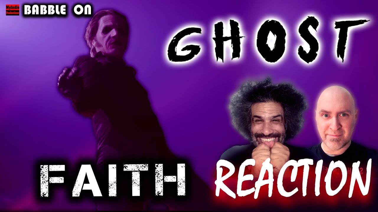 GHOST - FAITH (from A Pale Tour Named Death) Music Video Reaction #genius #ghostband #rock #metal
