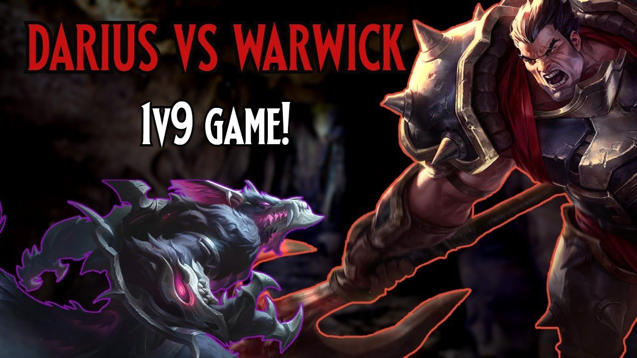 DARIUS CONQUERORS THE WOLF | DARIUS VS WARWICK