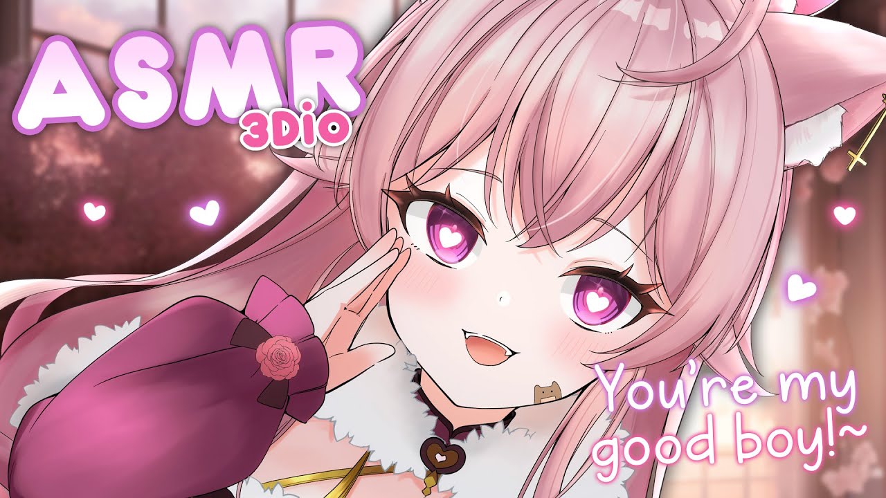 You're my Good Boy!🩷I Love You!【3DIO ASMR】