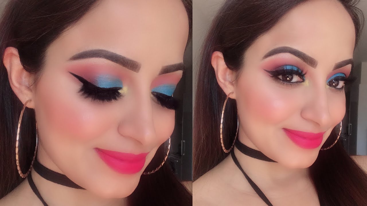 (मेकअप कैसे करें घर पर)Step By Step Base Makeup and Eye Makeup For Beginners | Deepti Ghai Sharma