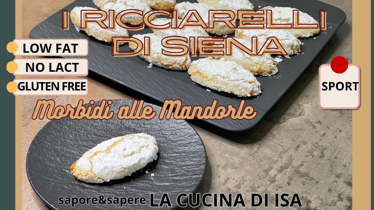 RICCIARELLI DI SIENA pasticcini alle mandorle