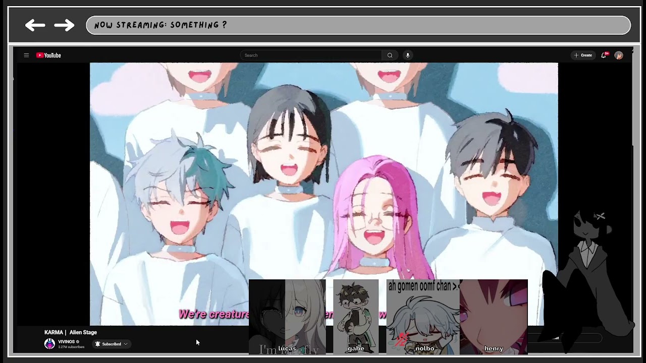 our reaction to karma from alien stage