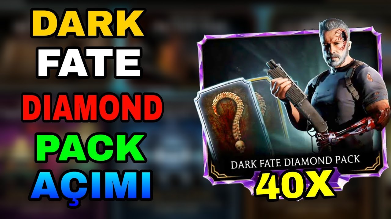 BU ŞANSA İNANAMAYACAKSINIZ😳| 40X Dark Fate Diamond Pack Açımı | Mk Mobile