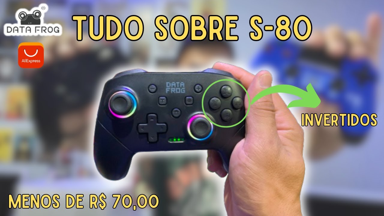 TUDO SOBRE DATA FROG S-80 - CONFIGURAÇÃO/ BOTÕES INVERTIDOS/ MACROS/ TURBO / CONEXÃO - VALE A PENA ?
