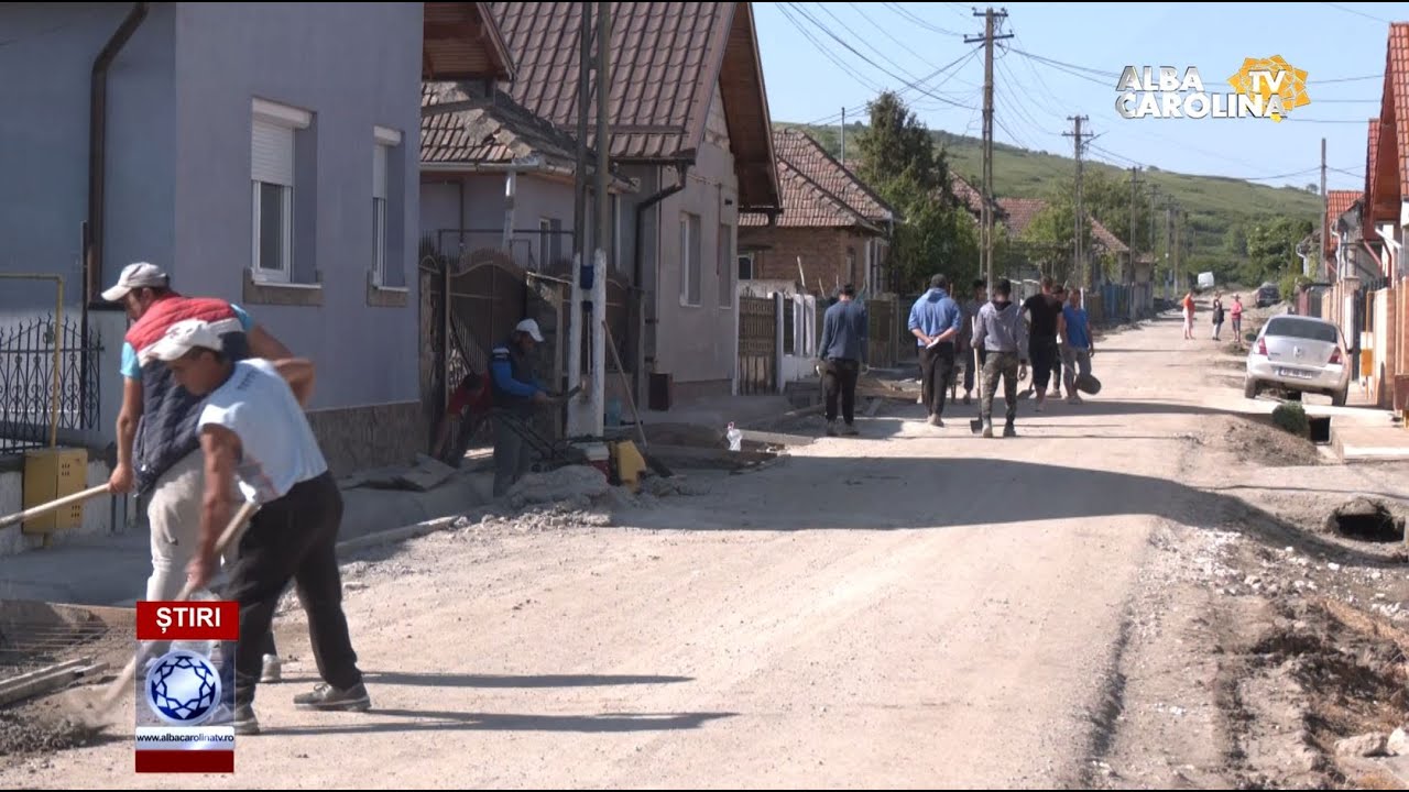 Lucrări intense la Mihalț