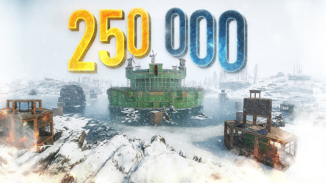 How A 250 000 HOURS CLAN Shot Over 5000 ROCKETS on VANILLA WIPEDAY | Rust Movie