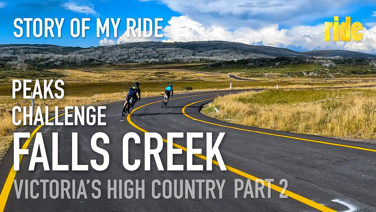 Story of my ride: Victoria's High Country (pt2) – reaching the finish of Peaks Challenge Falls Creek