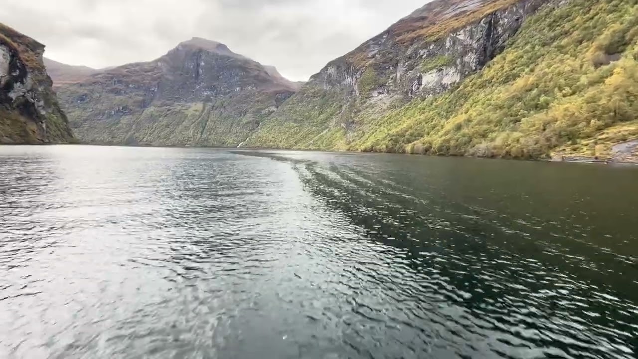 Norwegian Fjords Geirangerfjord October 7, 2025.