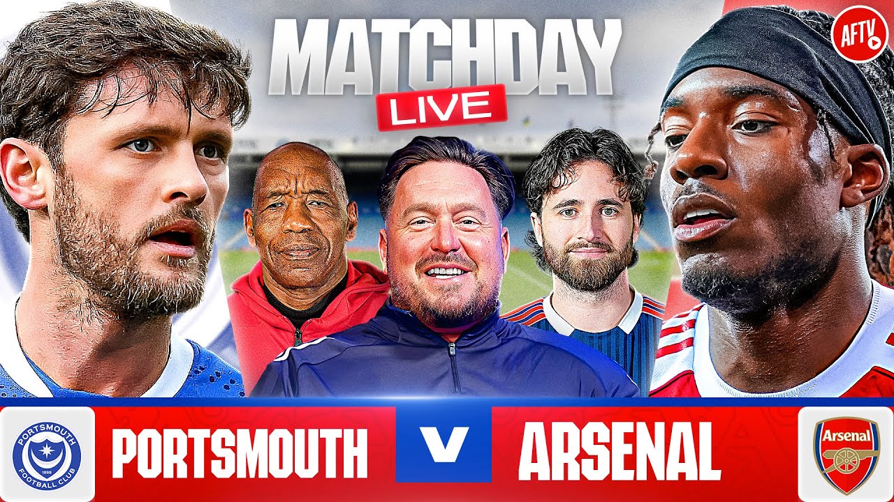 Portsmouth 1-4 Arsenal | Match Day LIVE | FA Cup