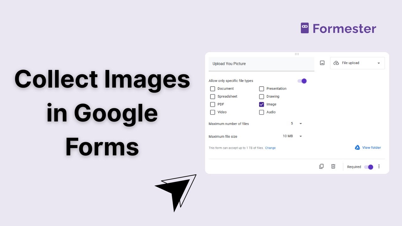 How to Create a Google Form With Photo Upload?
