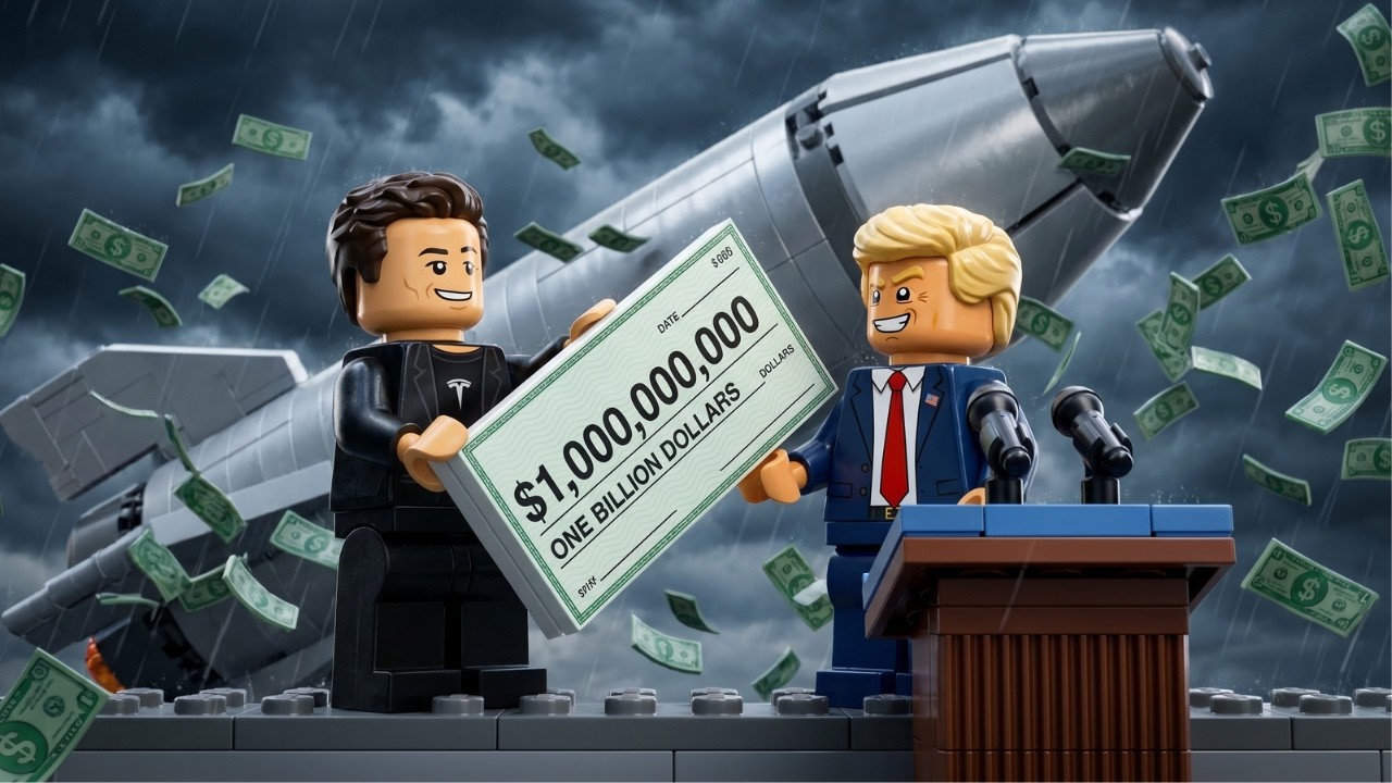 🚀 THE CYBER PUPPET! Elon Musk VS The Working Class (LEGO Rap) 💀🔥