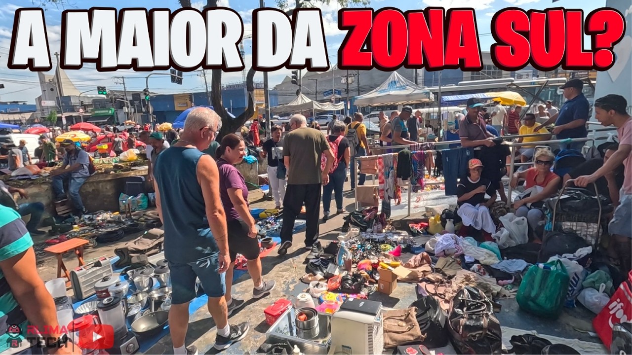ACHEI DE TUDO! A LOUCURA da FEIRA DO JARDIM MIRIAM