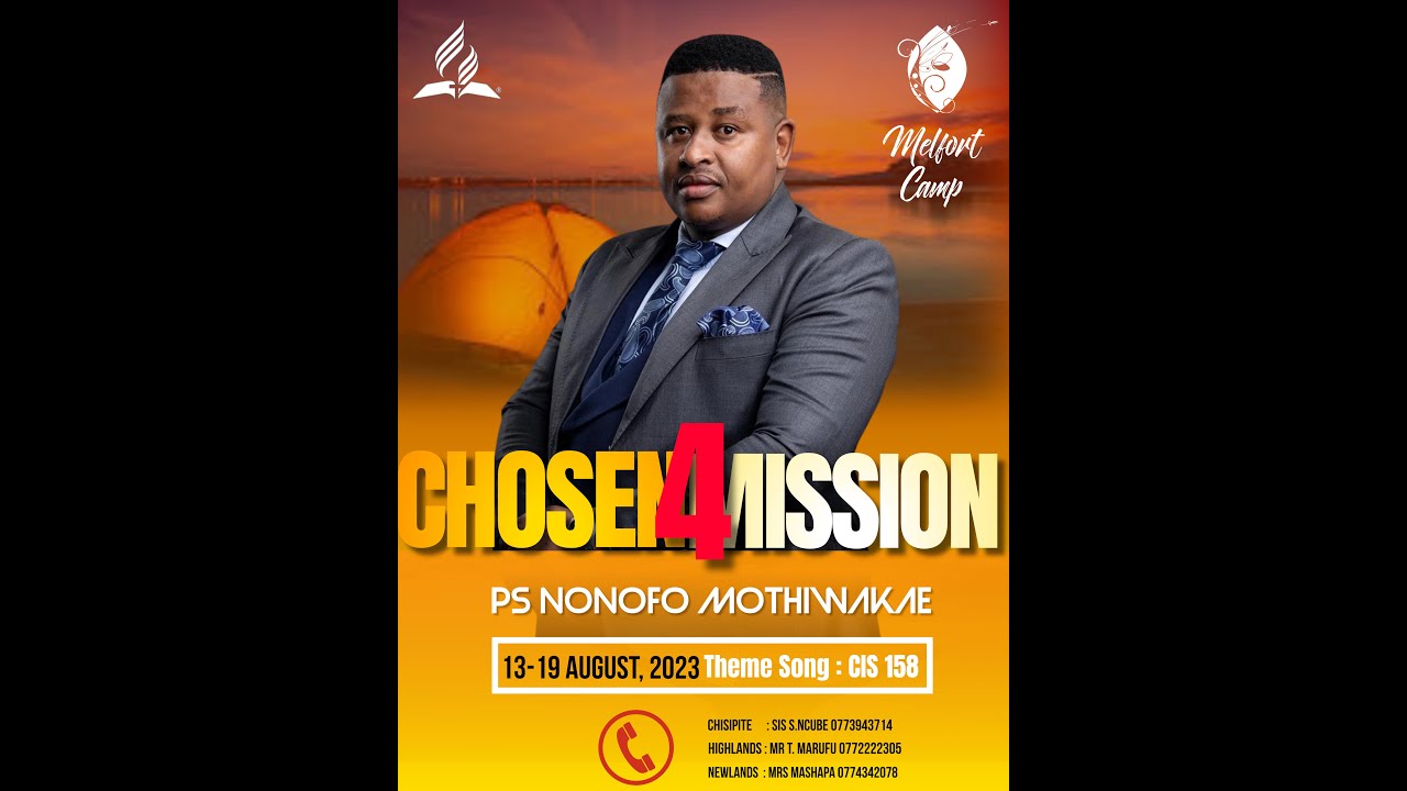 Melfort Camp Meeting 2023||Pastor Nonofo Mothowakae || Wednesday Morning Devotion