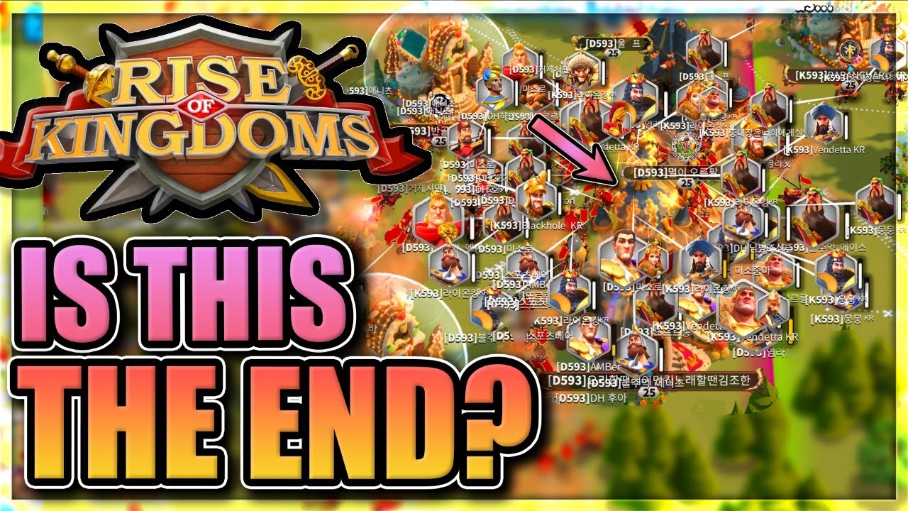 Imperium K593 war over MGE dispute in Rise of Kingdoms