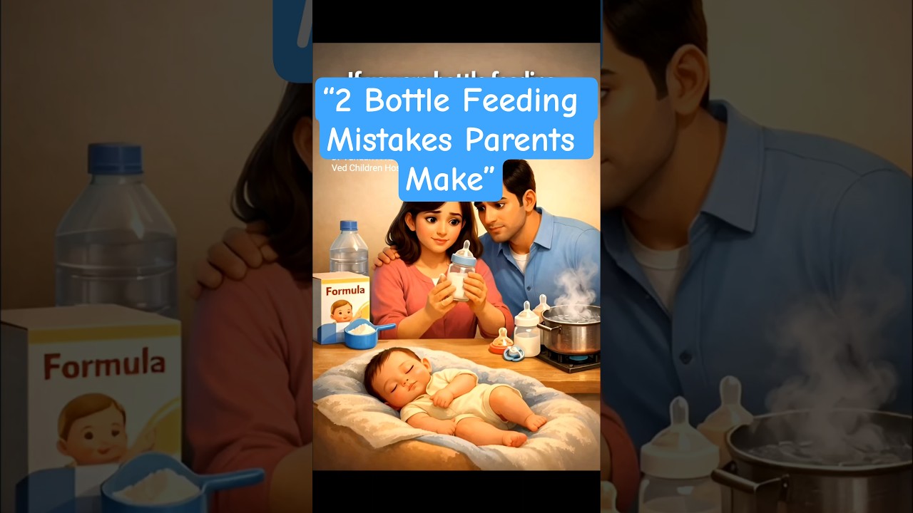 2 bottle-feeding mistakes every parent should avoid 🍼⚠️. 
