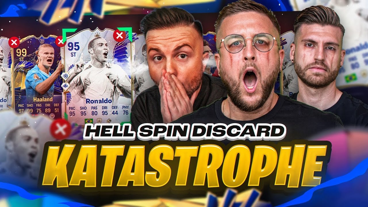 Der KATASTROPHEN START ins TOTY ..😱☠️TOTY Hell Spin DISCARD vs @GamerBrother 🔥EA FC 24